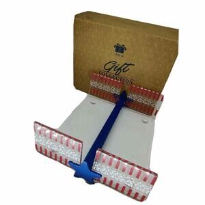 Avon Star Spangled Serveware Collection Stars And Stripes Napkin Holder July 4th